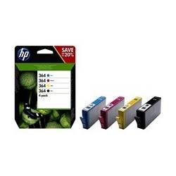 HP - Cartouche 364 pack 4